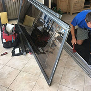 sliding glass door frame repair Laguna Hills